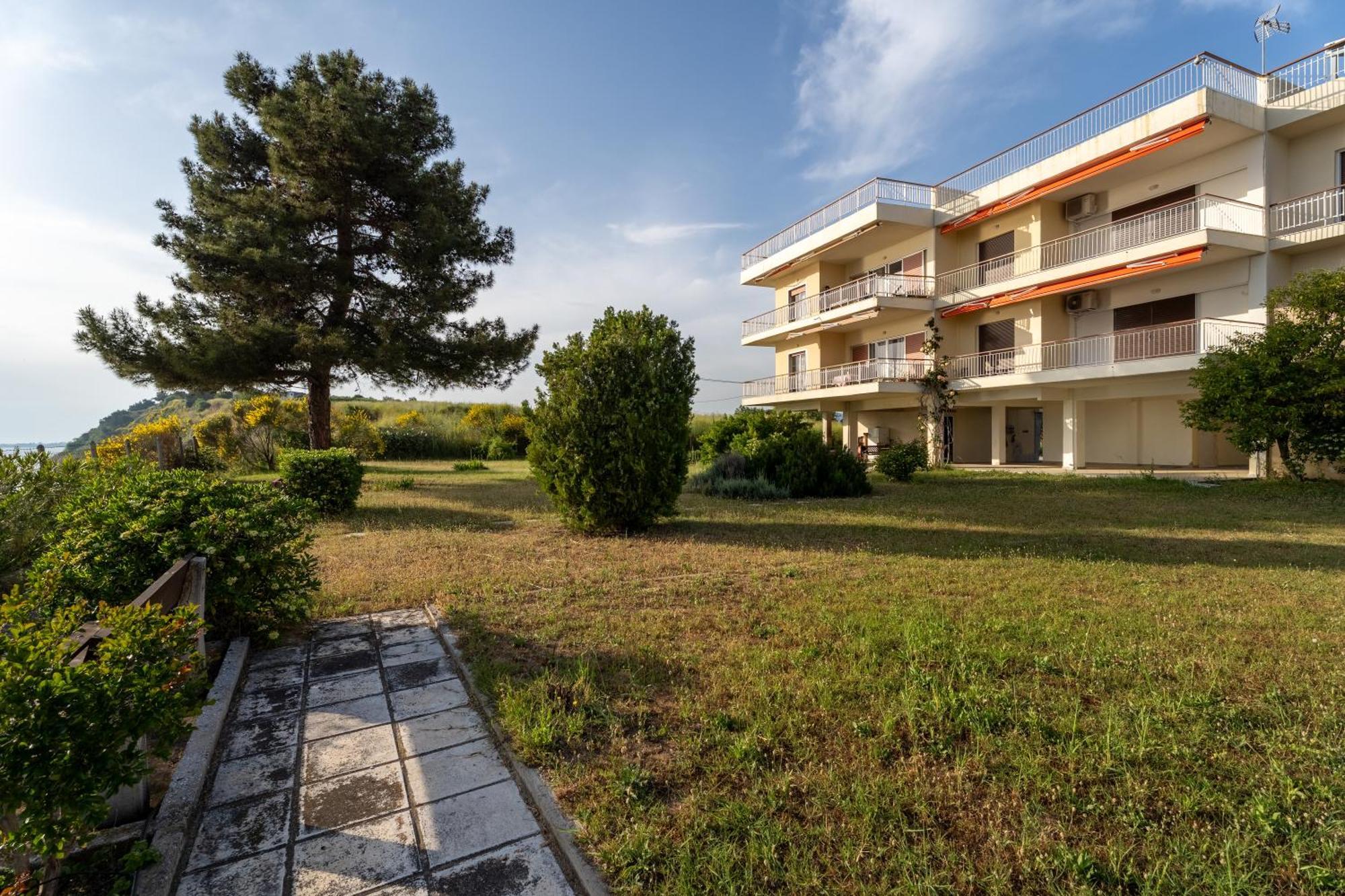 Ferienwohnung Sunshine House Offering Spectacular Views To Olymp A Nea Iraklia Exterior foto