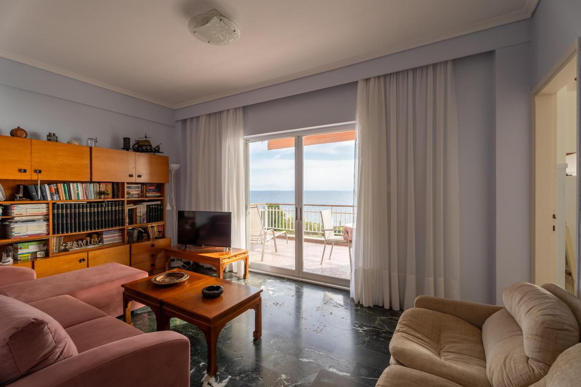 Ferienwohnung Sunshine House Offering Spectacular Views To Olymp A Nea Iraklia Exterior foto