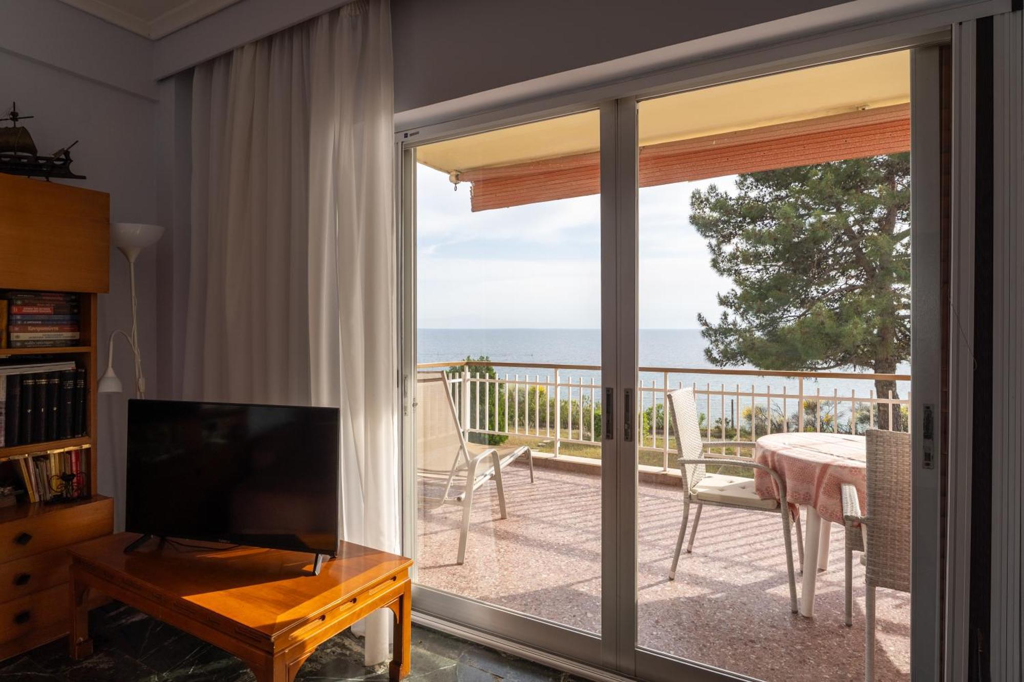 Ferienwohnung Sunshine House Offering Spectacular Views To Olymp A Nea Iraklia Exterior foto