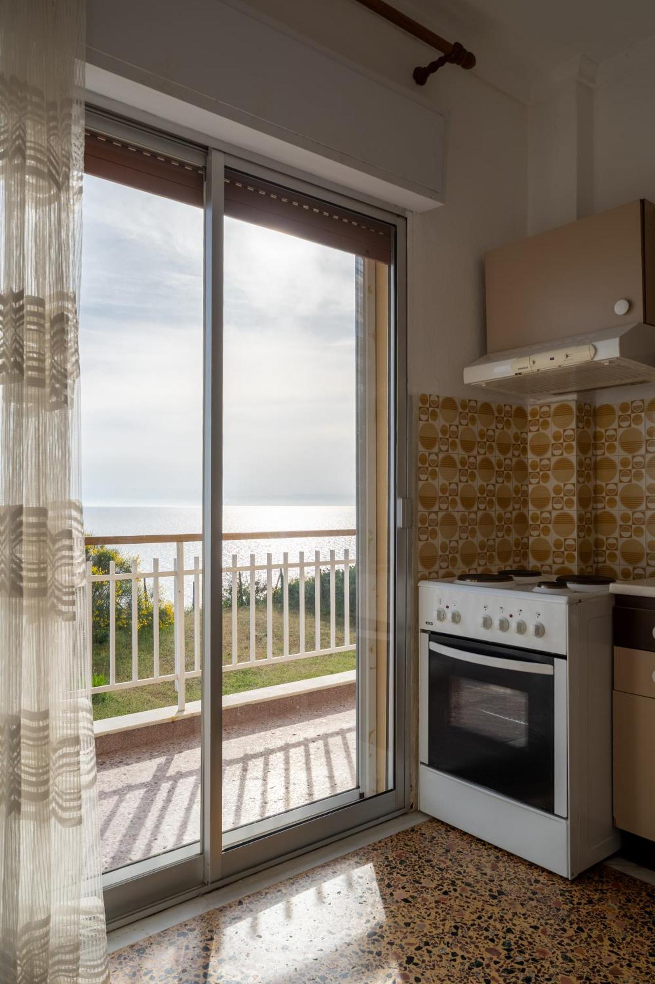 Ferienwohnung Sunshine House Offering Spectacular Views To Olymp A Nea Iraklia Exterior foto