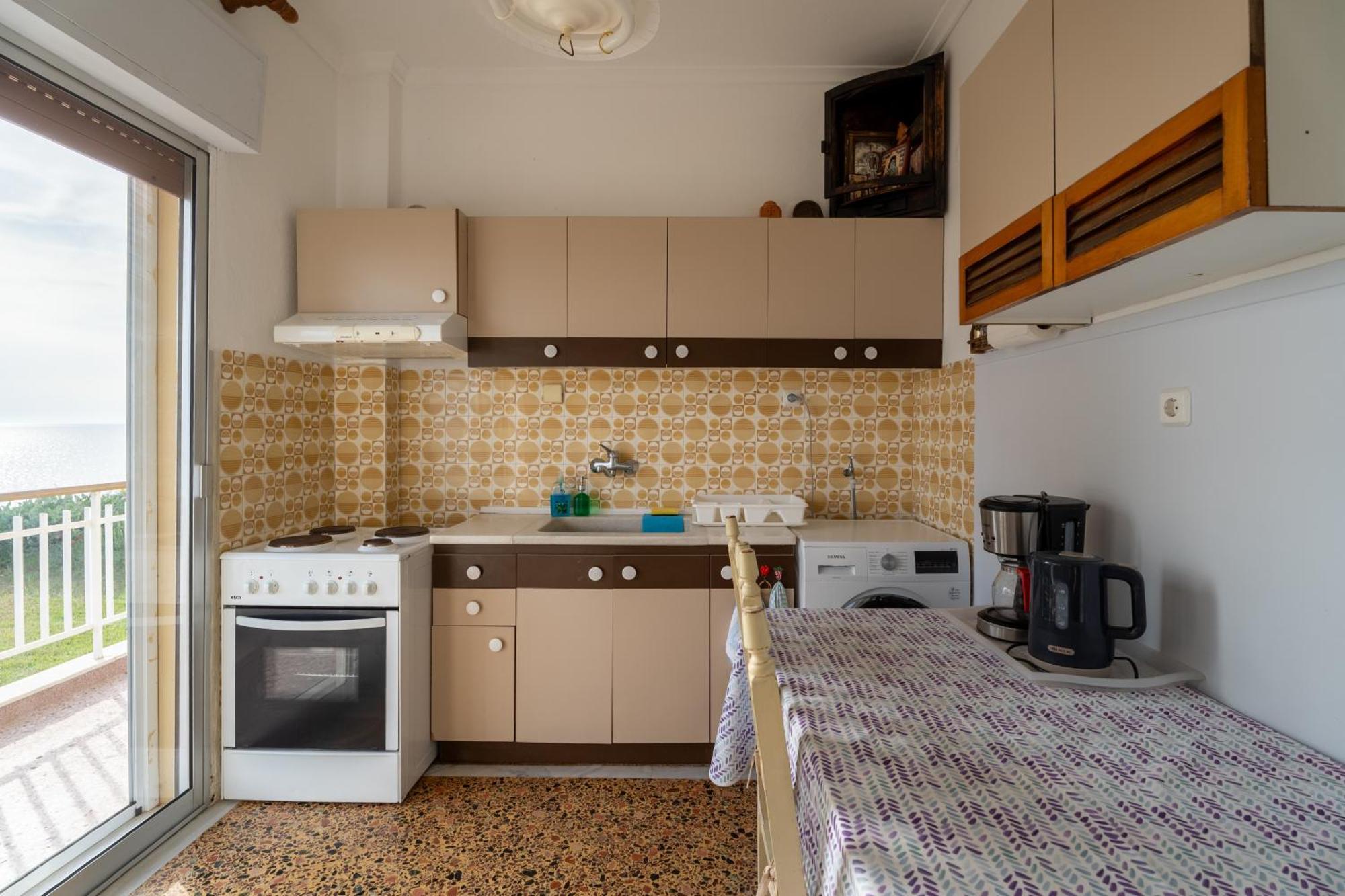 Ferienwohnung Sunshine House Offering Spectacular Views To Olymp A Nea Iraklia Exterior foto